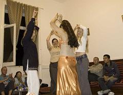 Canadian Hostel Bellydancing IMGP5826